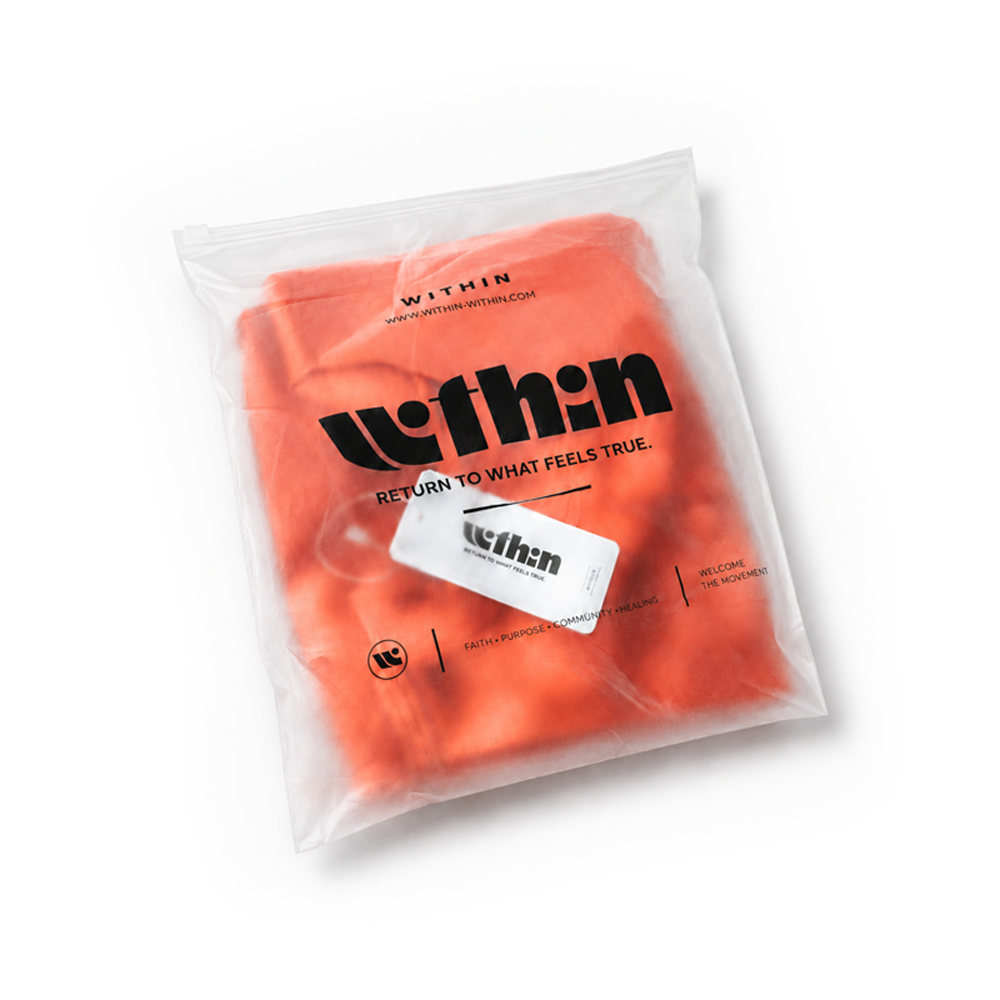 WITHIN branded packaging